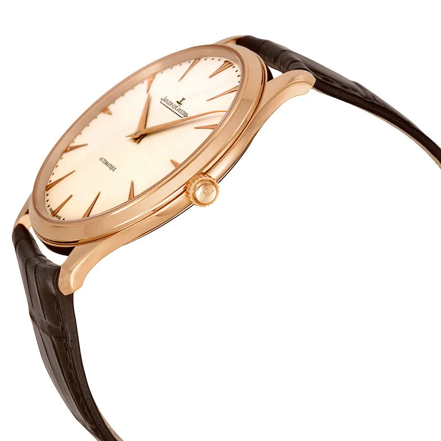 Jaeger LeCoultre Master Ultra Thin Automatic Rose Gold Men's Watch Q1332511