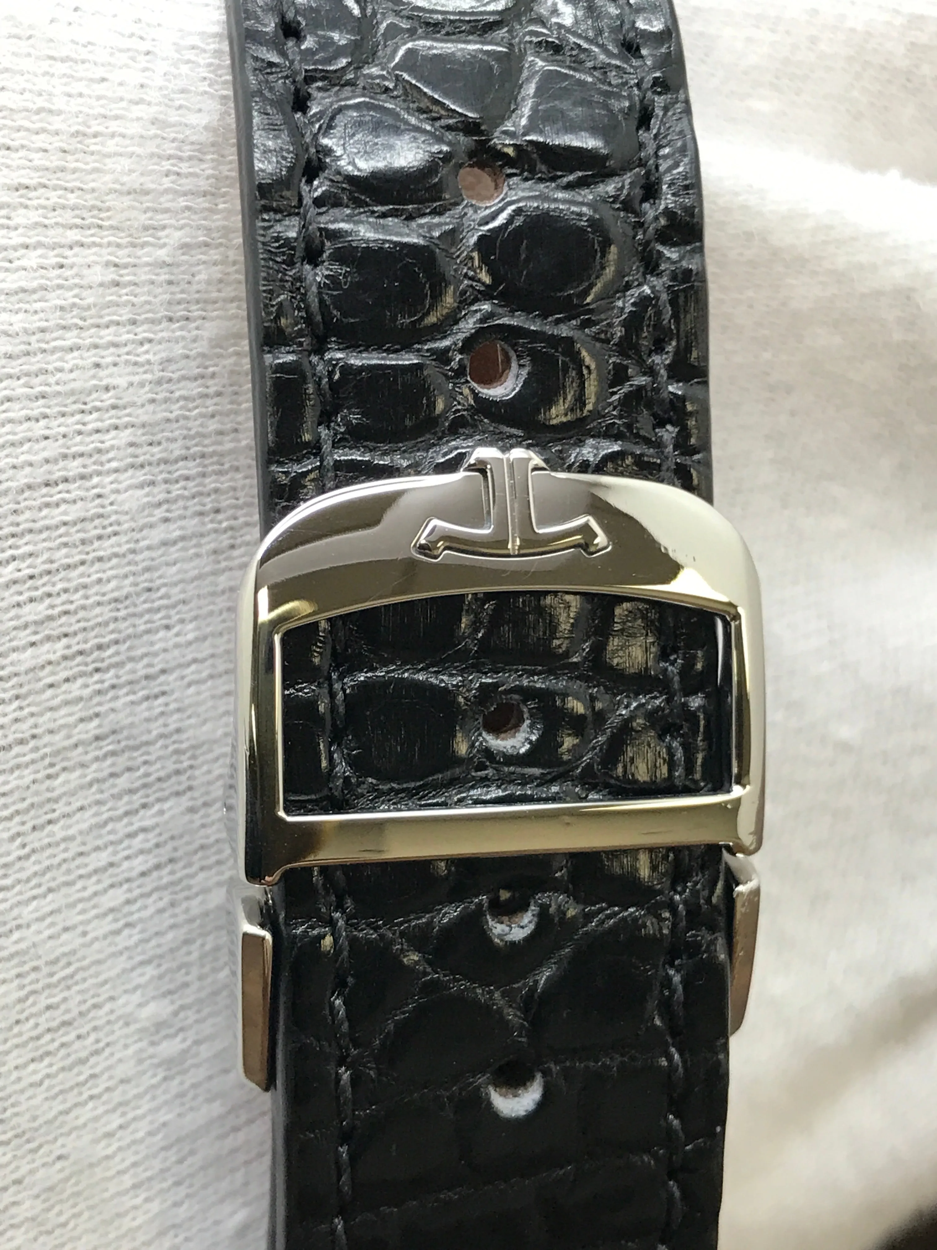 Jaeger-Lecoultre Master Ultra Thin Moon  176.8.64.S Q1368470 Black Dial Automatic Men's Watch