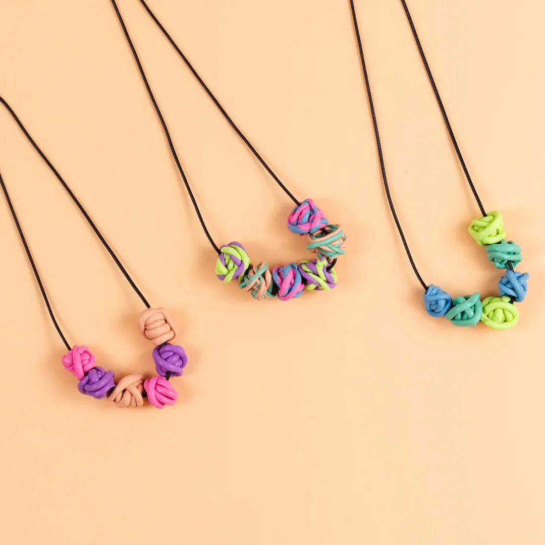 Jewellery Design Kit - Twisted Bead Necklace