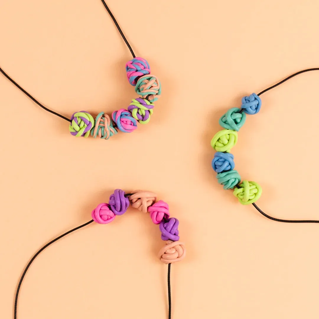 Jewellery Design Kit - Twisted Bead Necklace