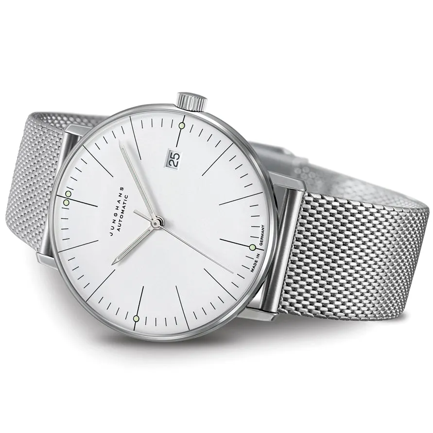 Junghans Max Bill Men's Silver Watch 27/4002.46