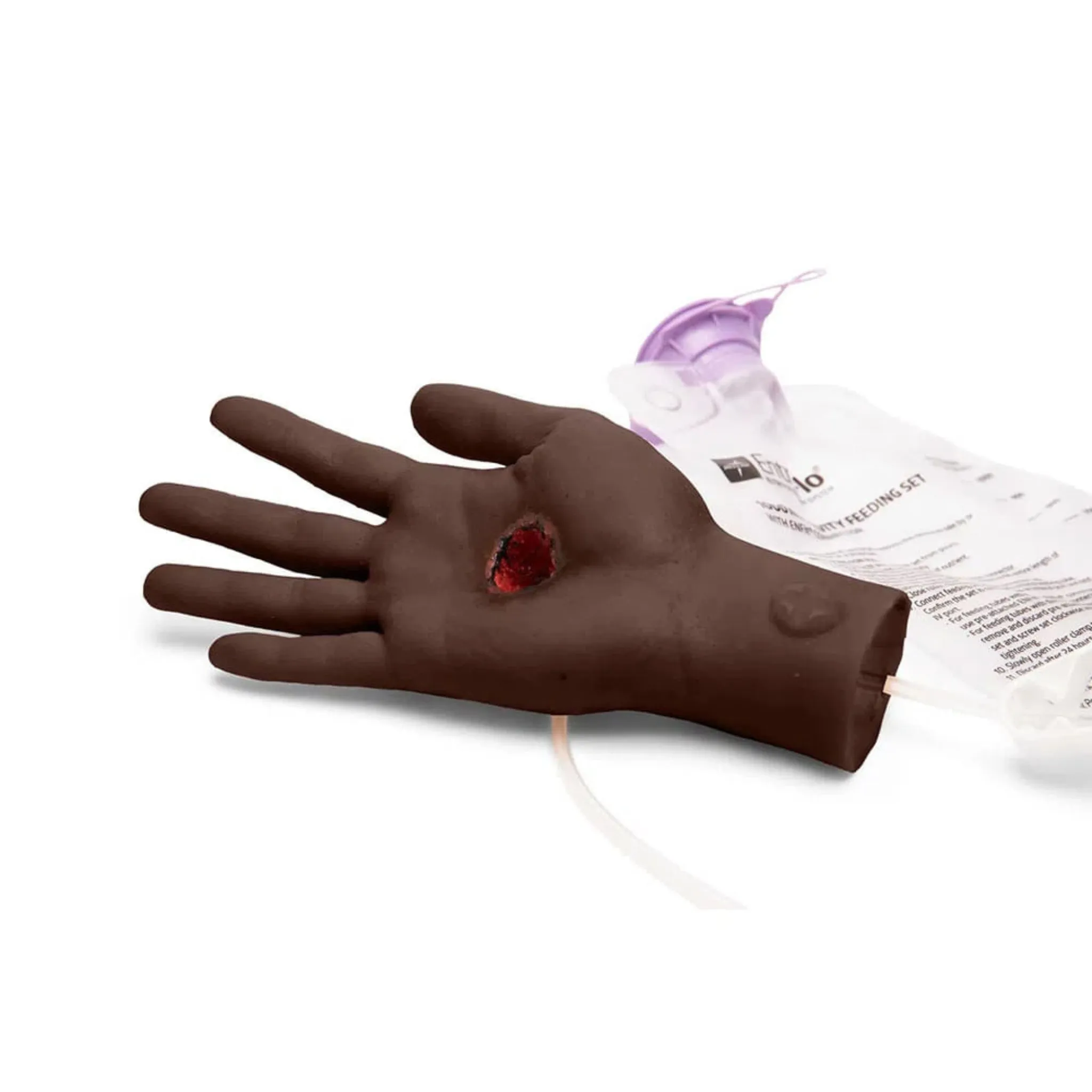 Large Adult Hand with Wound