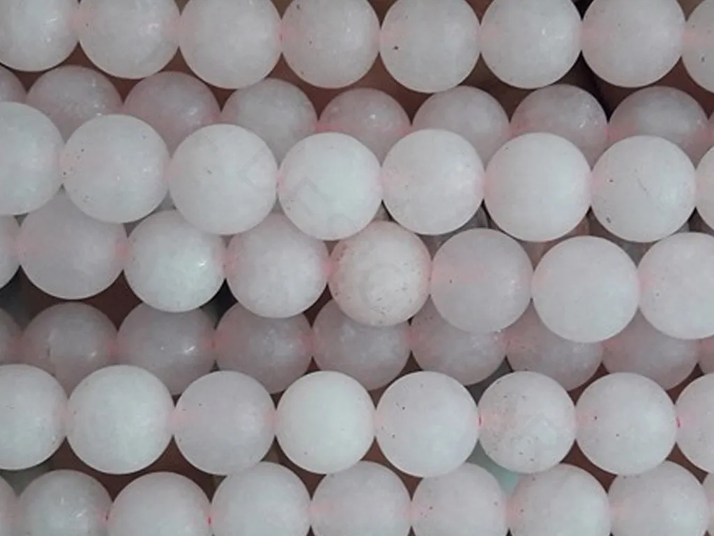 Light Pink Semi Precious Quartz Stones