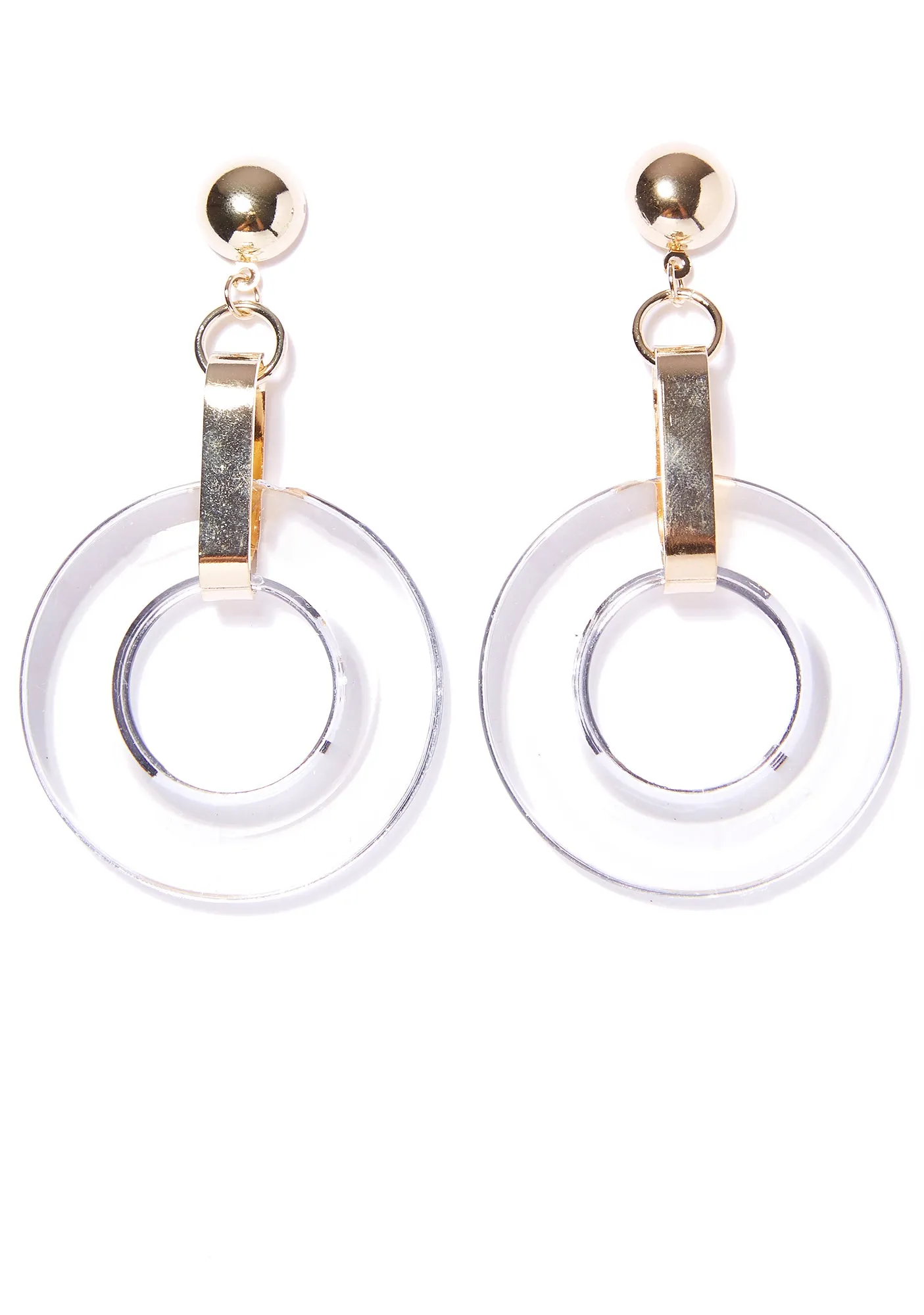 Loud N' Clear Drop Earrings