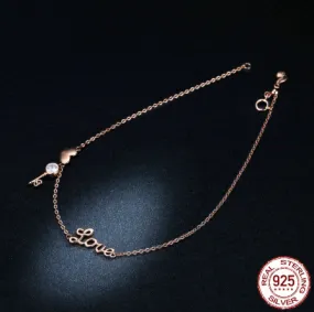 Love anklet