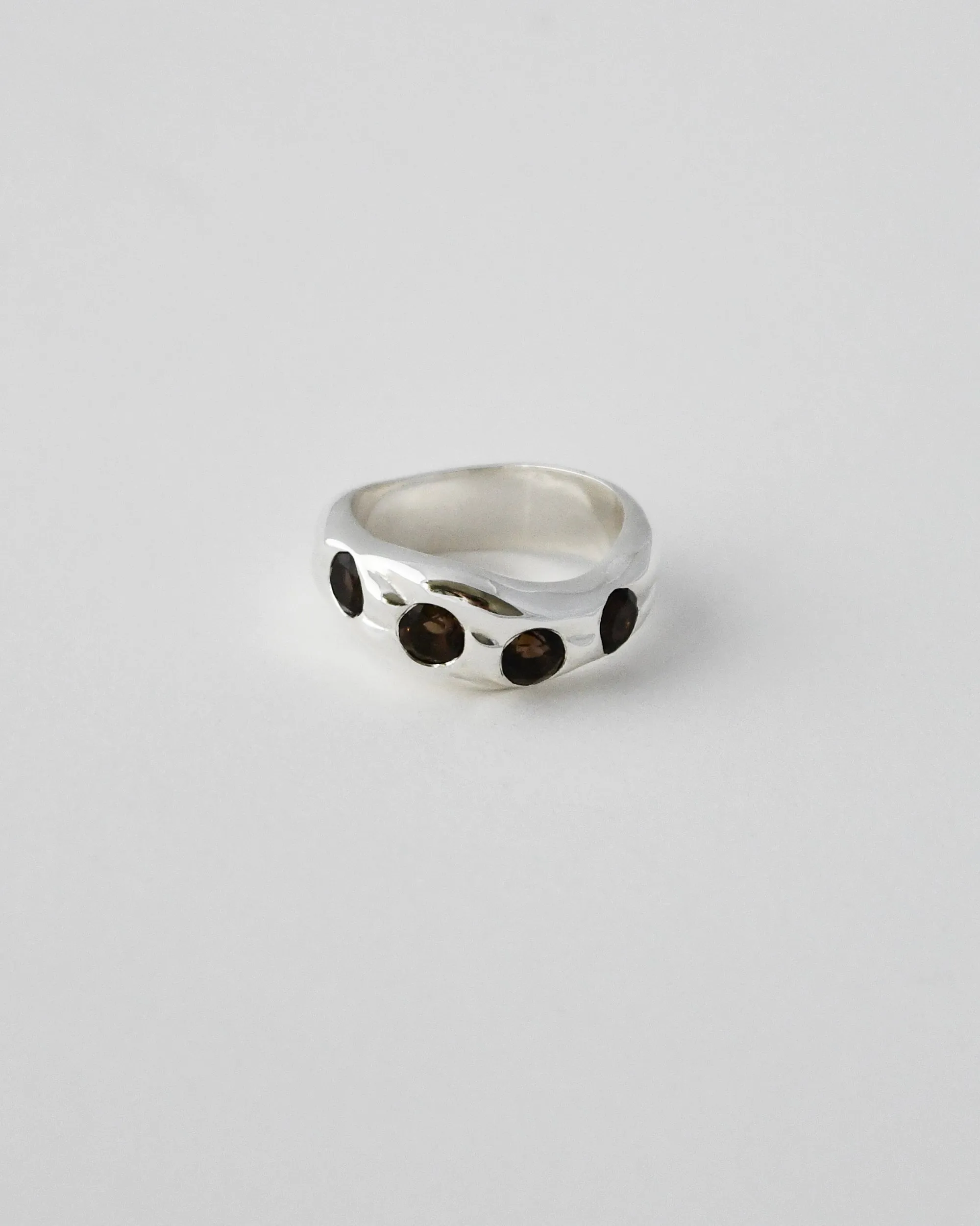 MAGMA RING | SMOKY QUARTZ