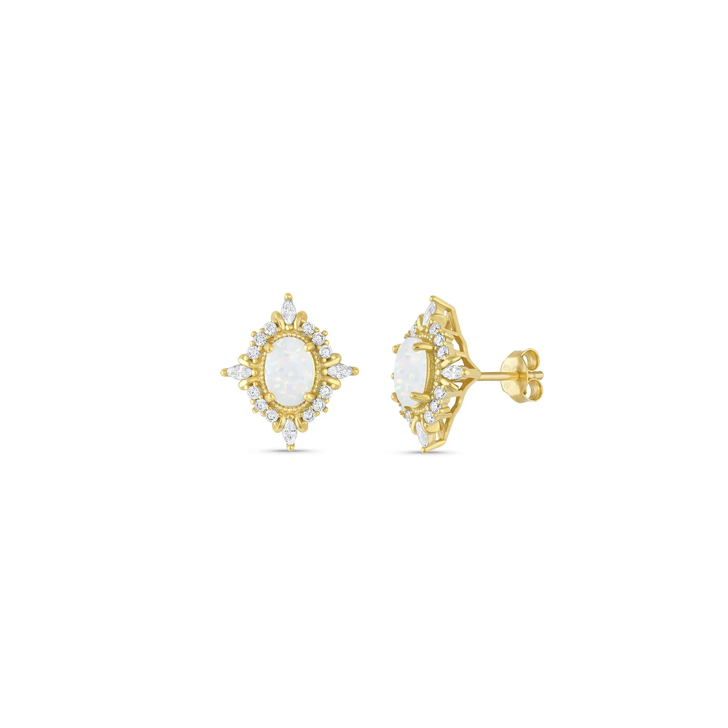 Mia Opal Earrings