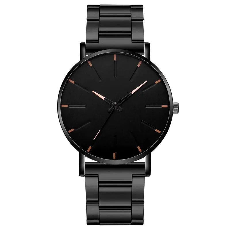 Minimalist Men's Fashion Ultra Thin Watches