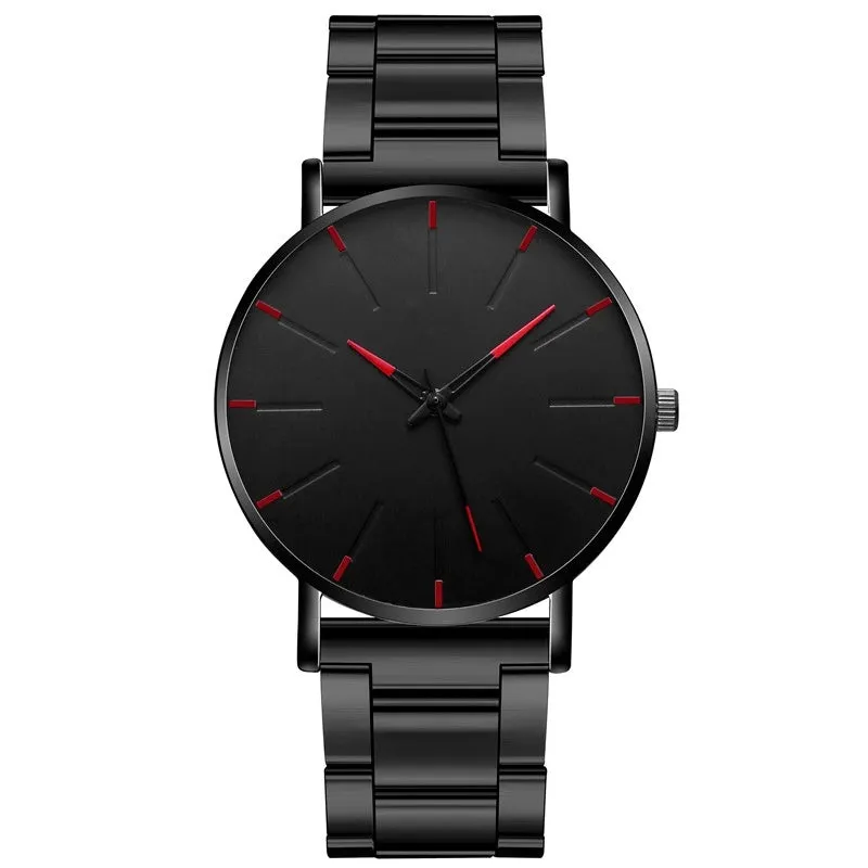 Minimalist Men's Fashion Ultra Thin Watches