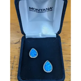 Montana Opal Tear Drop Earrings