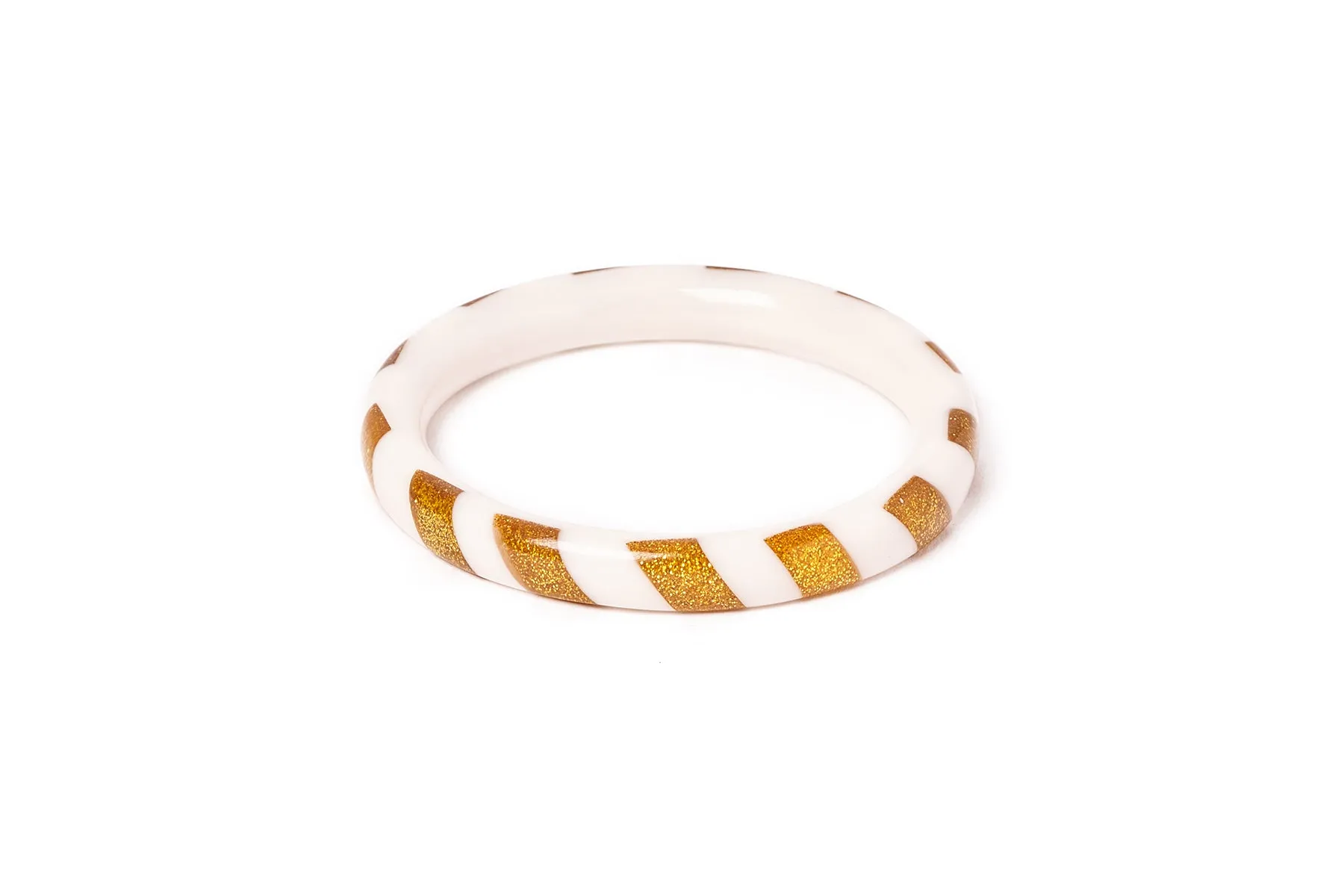 Narrow Bells Candy Stripe Bangle