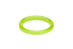 Narrow Lime Glitter Bangle
