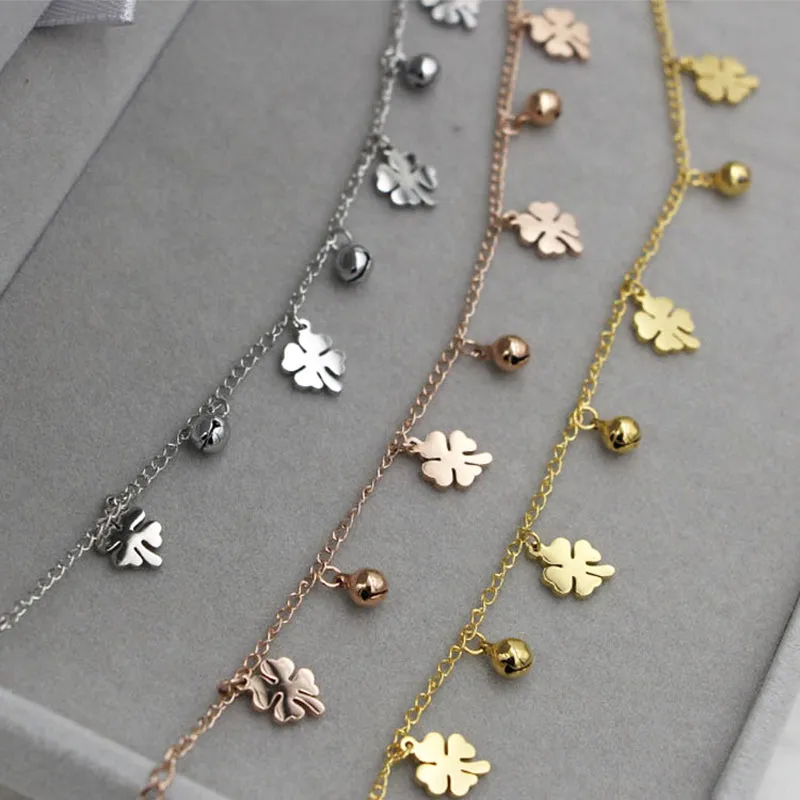 New Arrival Flowers And Bell Anklets For Women
