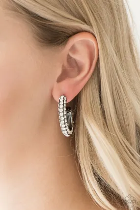 Open Door Jewelry - Dont Mind The STARDUST - Black Earrings - Paparazzi Accessories