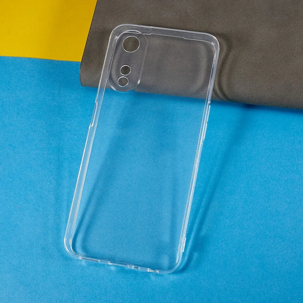 Oppo A78 5G Rubber Case Cover Ultra Thin - Transparent