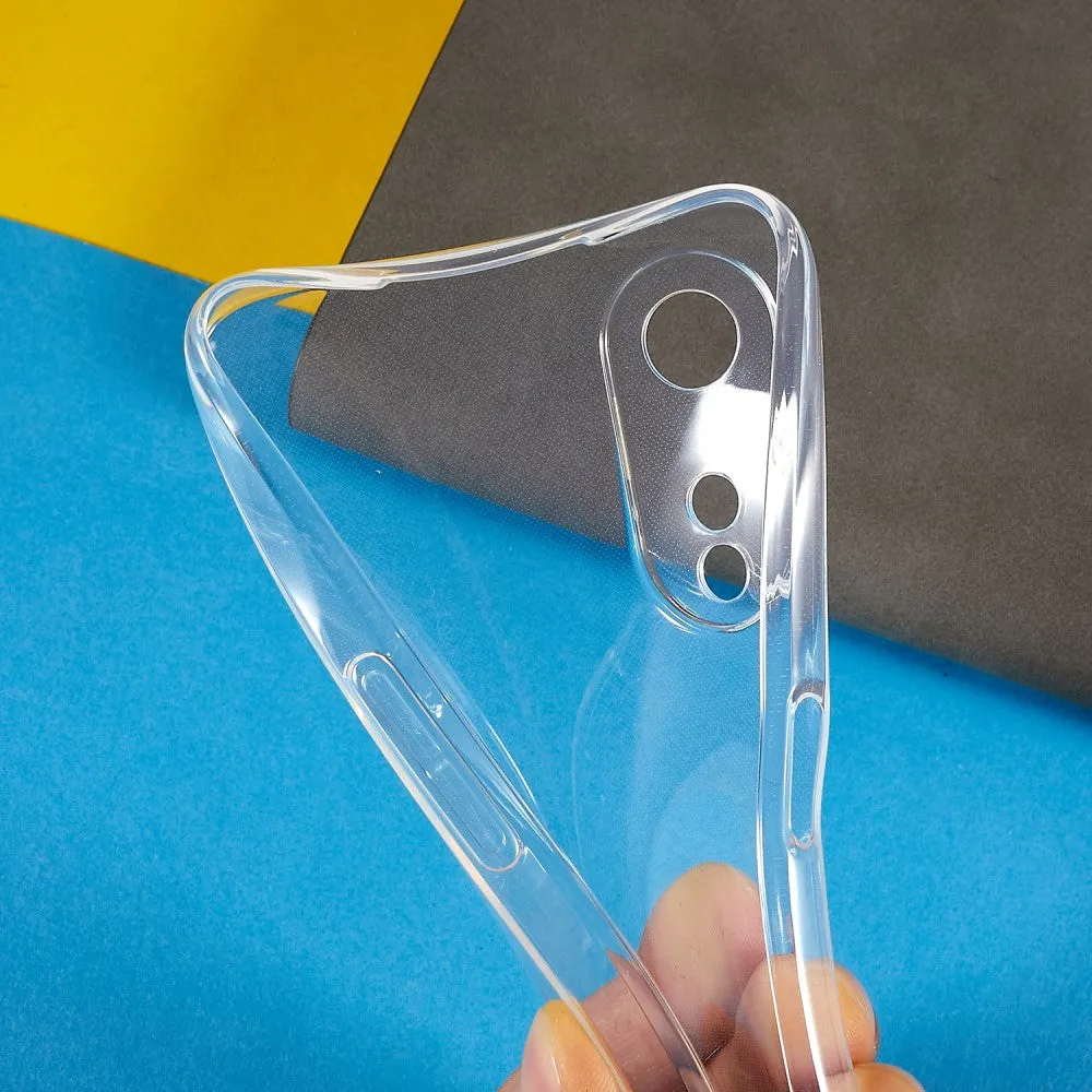 Oppo A78 5G Rubber Case Cover Ultra Thin - Transparent