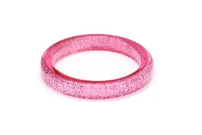 Pale Pink Glitter Bangle