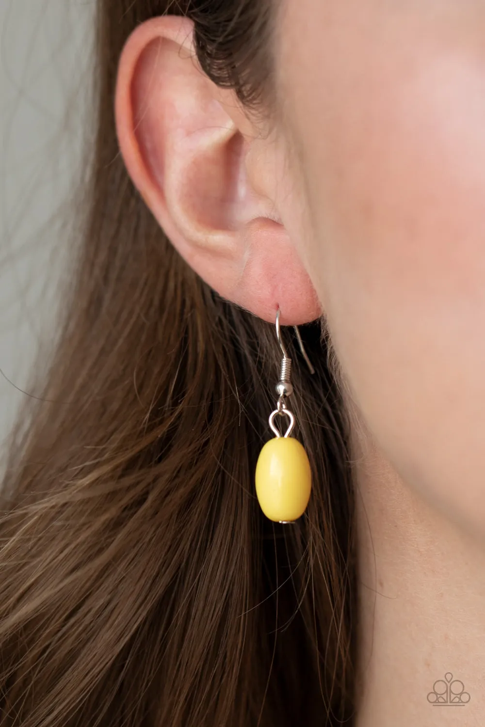 Paparazzi Flamingo Flamboyance - Yellow Necklace