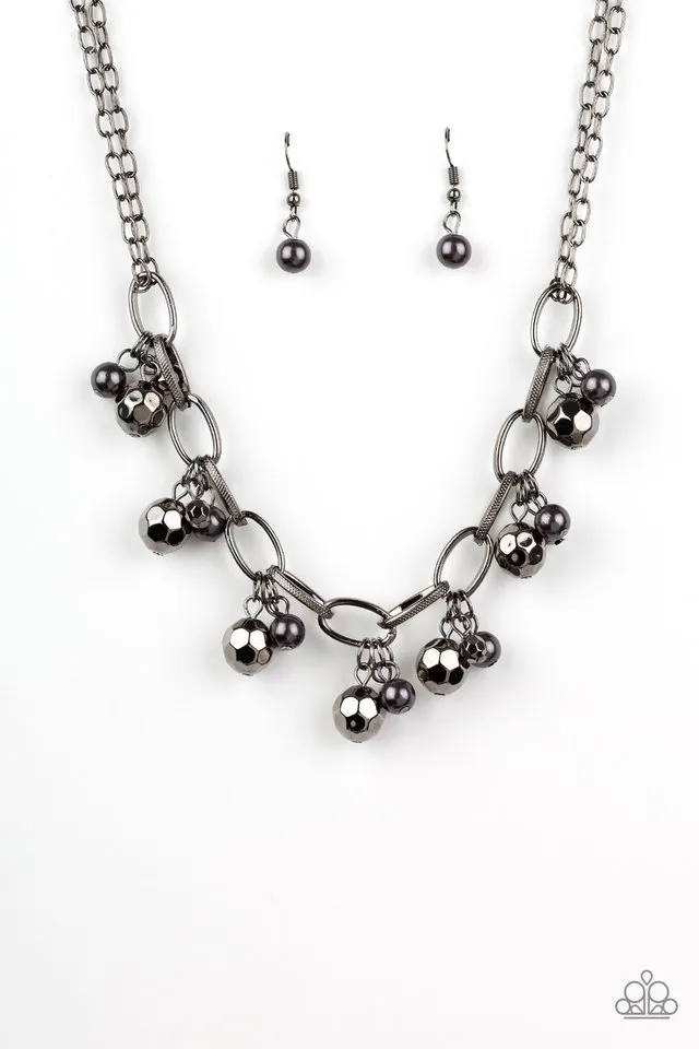 Paparazzi Necklace ~ Malibu Movement - Black