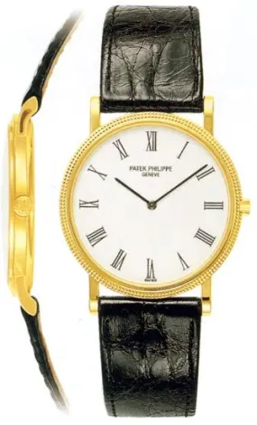 Patek Philippe Calatrava 18kt Yellow Gold Men's Watch 3520D 3520DJ