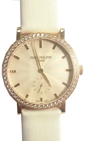 Patek Philippe Calatrava Ladies Hand Wound Watch 7120R-001