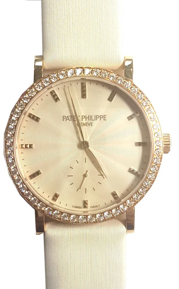 Patek Philippe Calatrava Ladies Hand Wound Watch 7120R-001