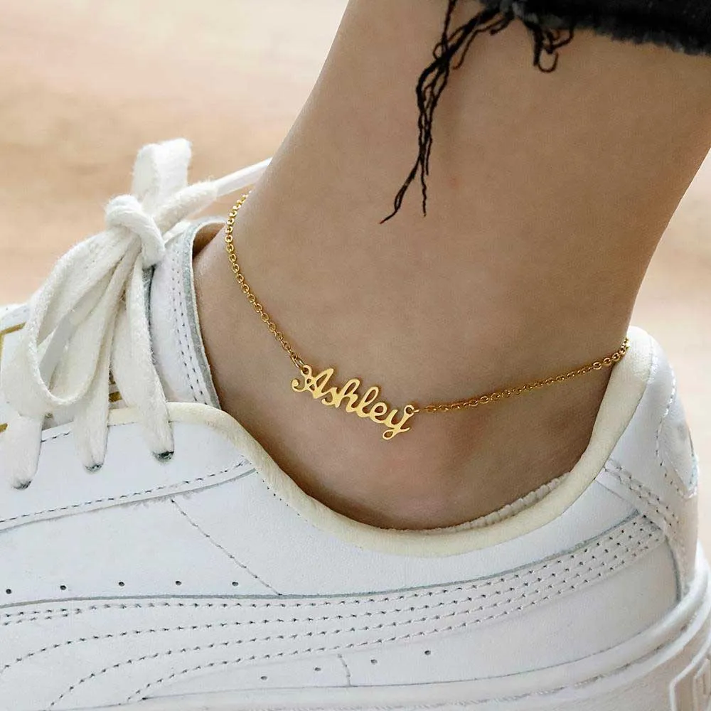 Personalized anklet