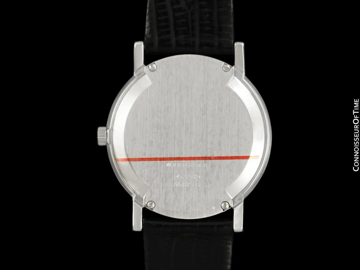 Piaget Altiplano Mens Midsize Watch with Award Winning 9P Movement - 18K White Gold