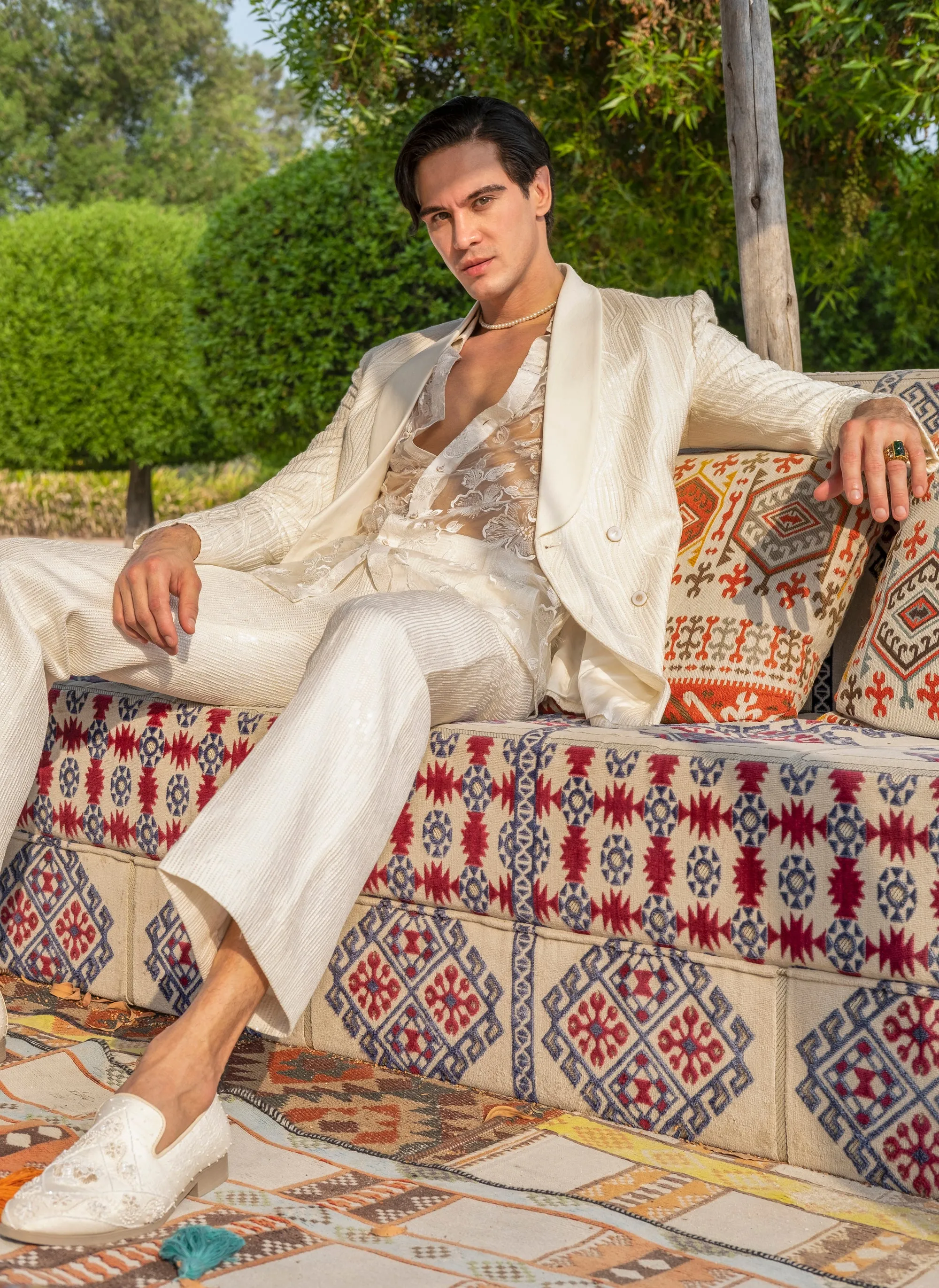 Procelain Prince Jacket Set