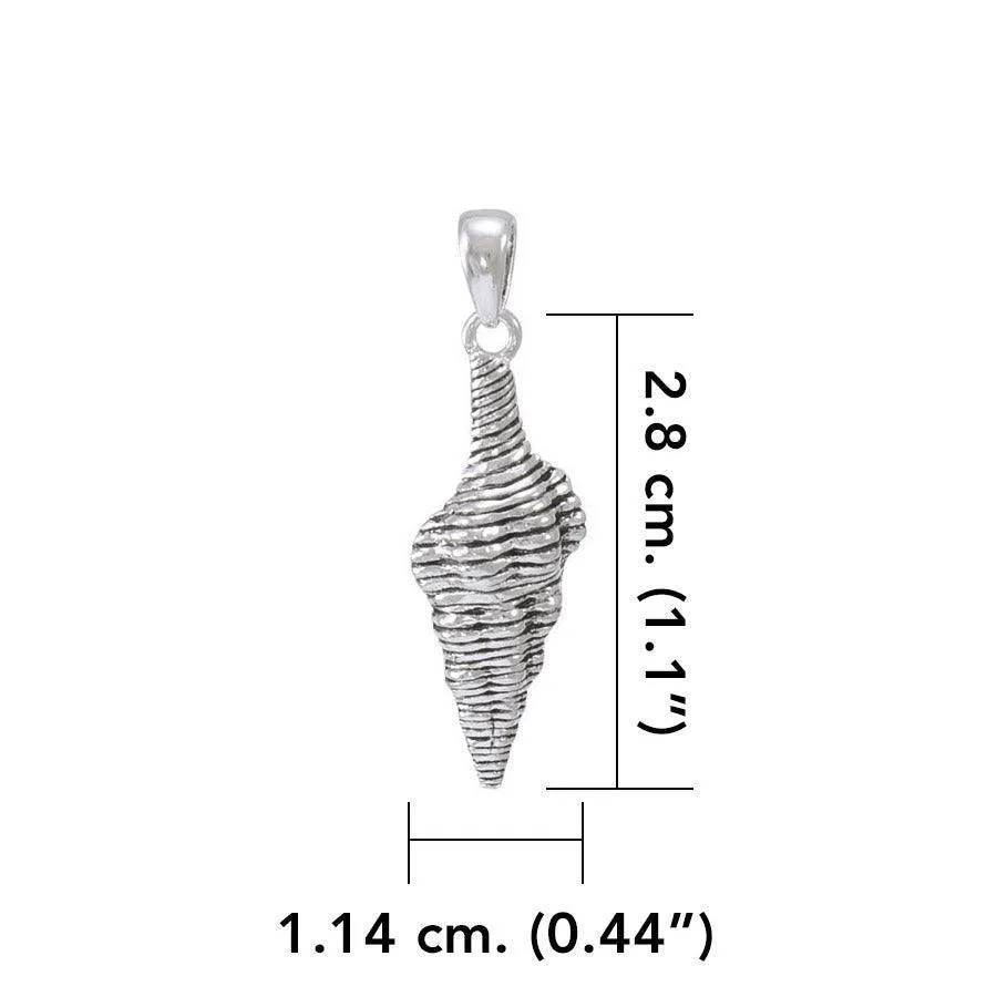 Seashell Sterling Silver Pendant SP010