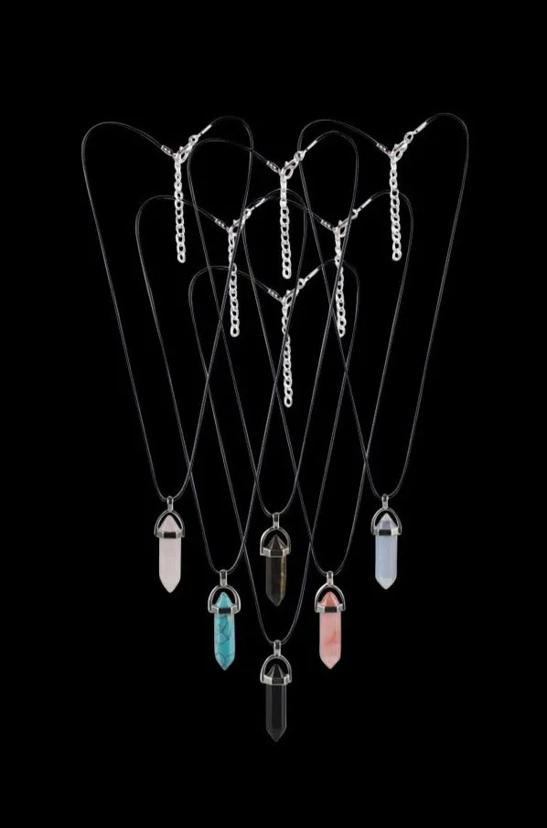 Semi Precious Gemstone Pendant Necklace