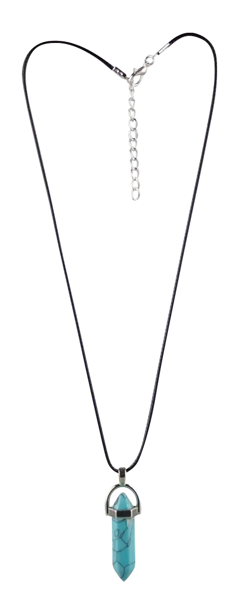 Semi Precious Gemstone Pendant Necklace