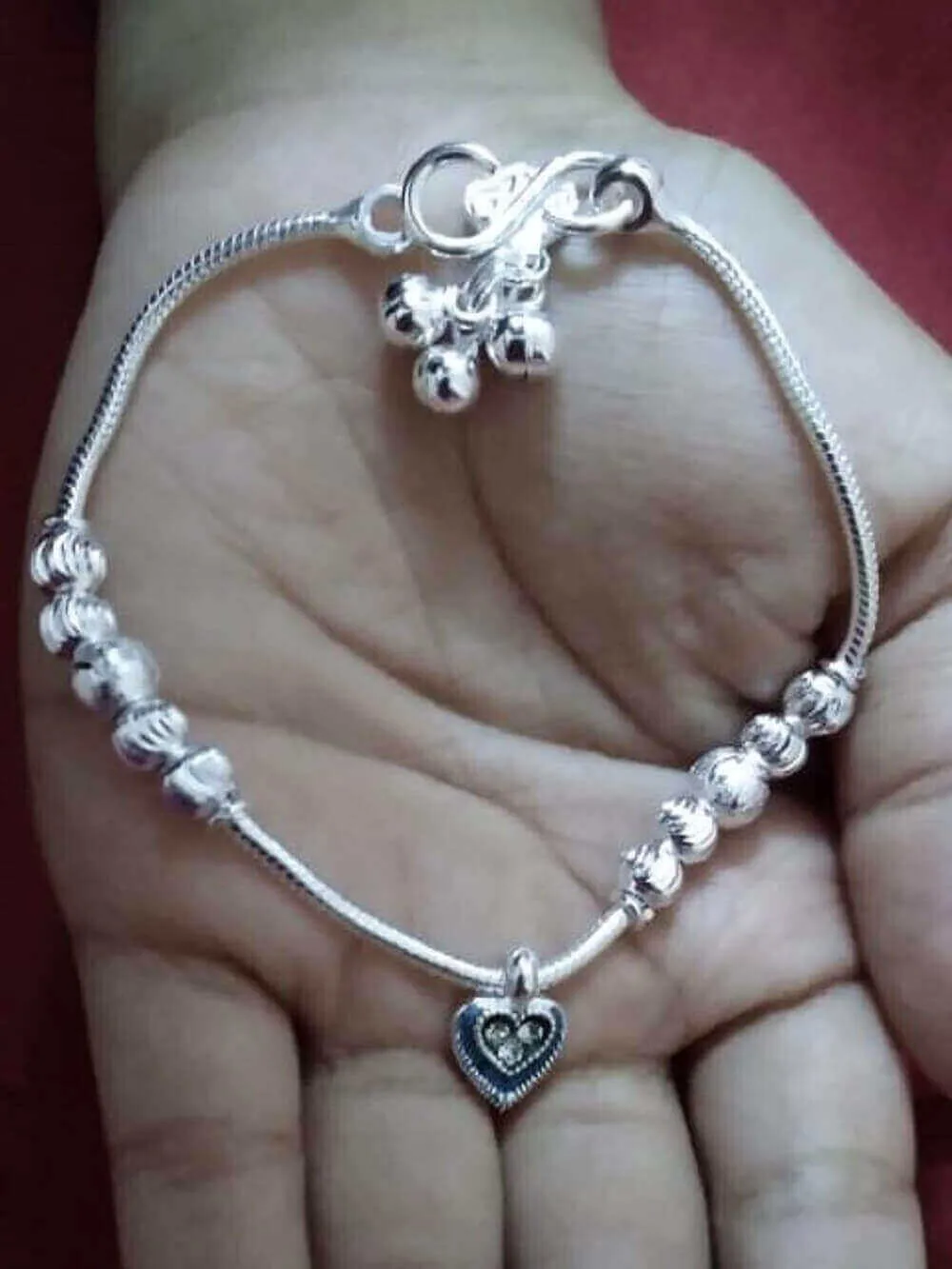 Silver Baby Payal (0-2 yrs)