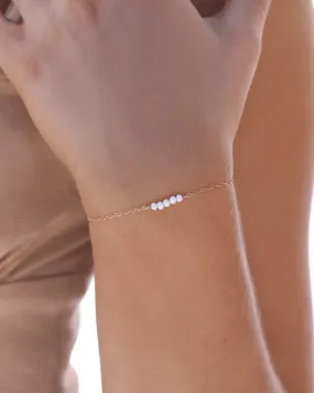 Small Freshwater Pearl Stack Bracelet