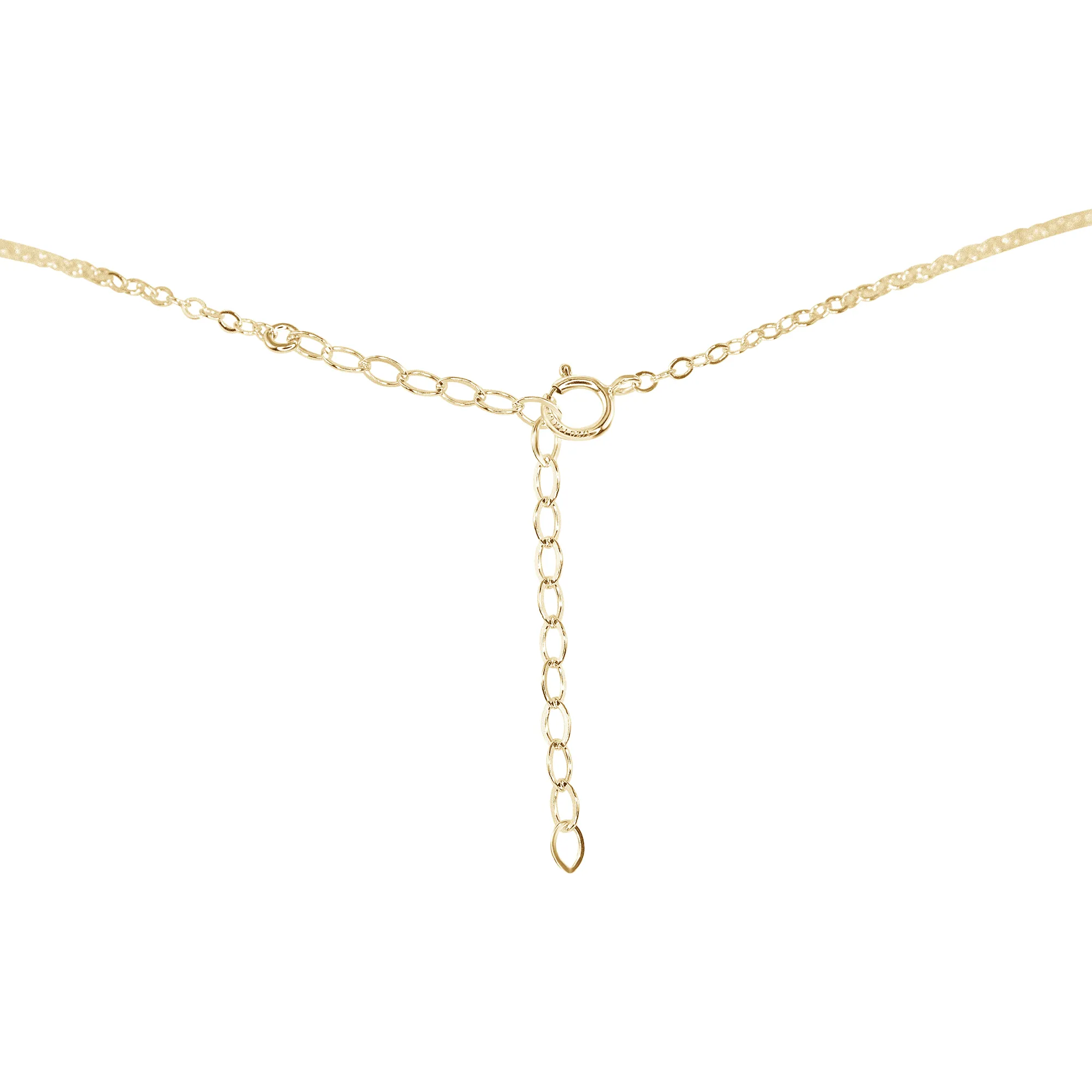Sparkling Pink Tourmaline Faceted Bead Bar Necklace