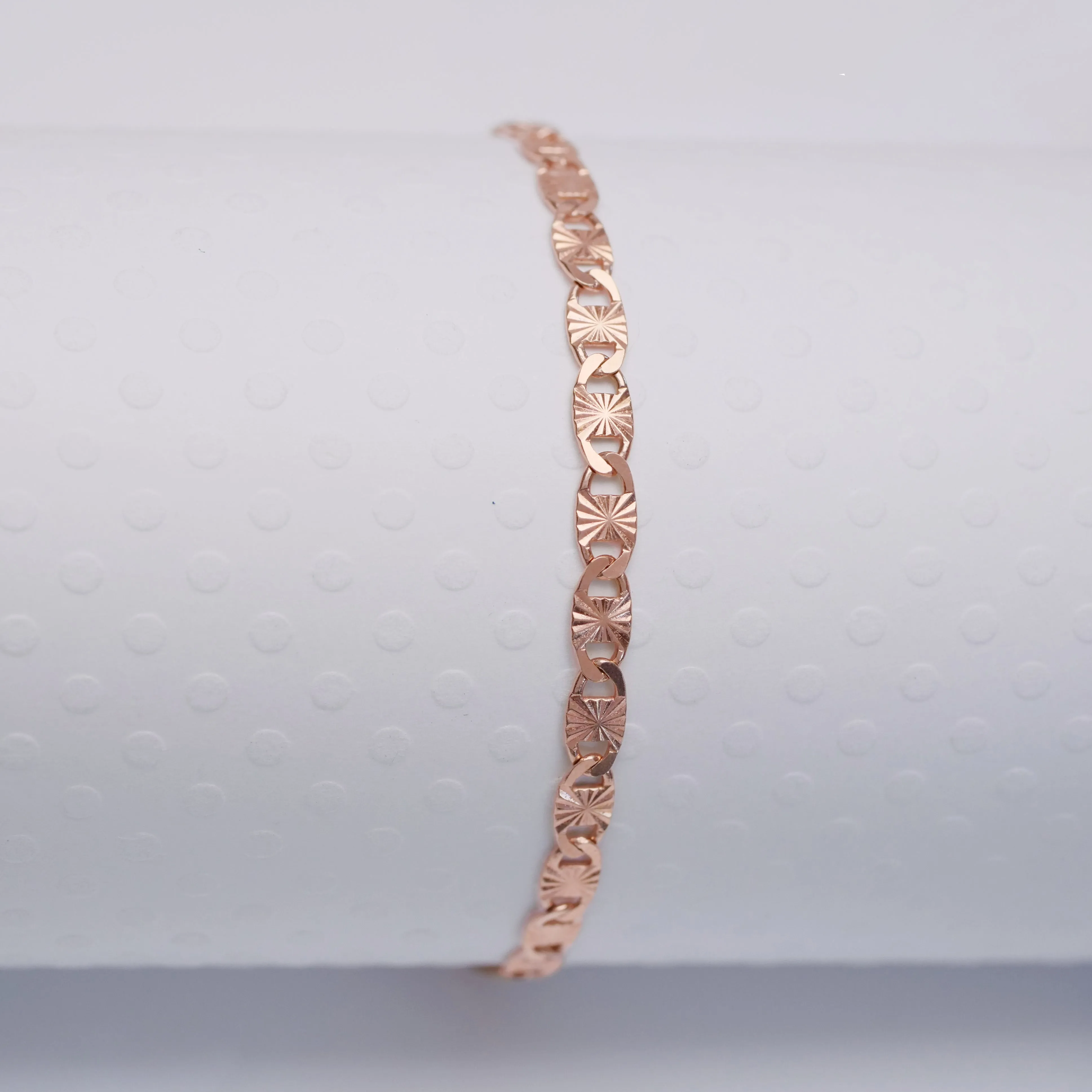 Starburst - Rose Gold Vermeil Anklet - ANK15 RG