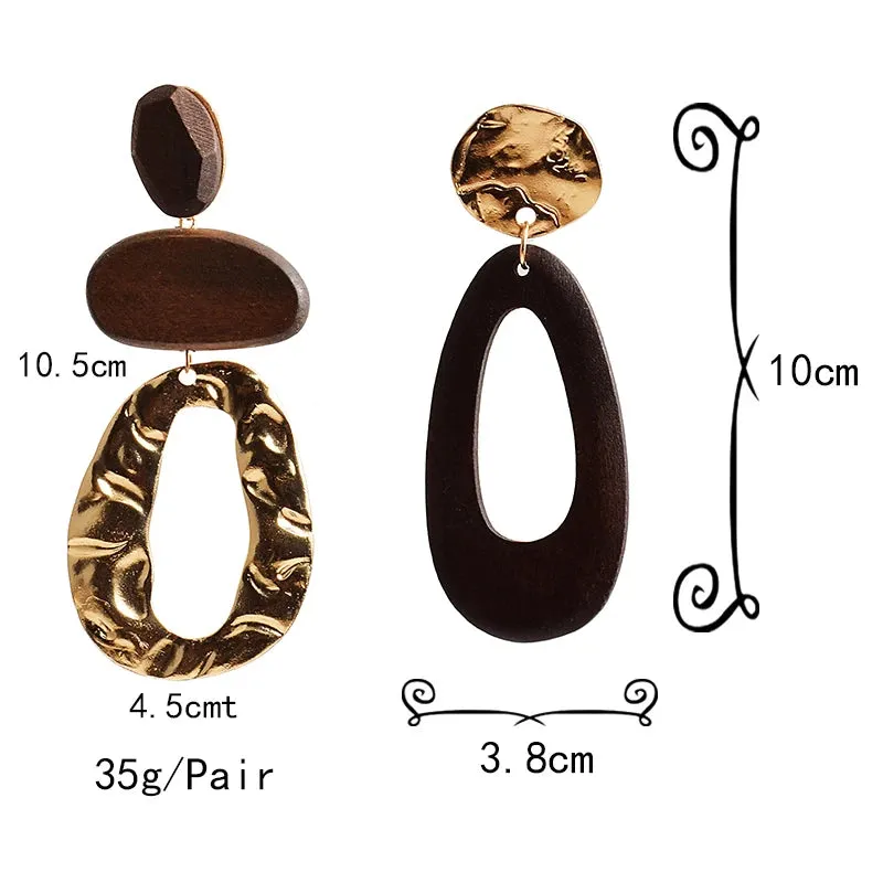 Statement Big Drop Earrings