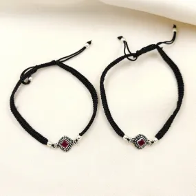 Thread Anklets Pink Itta