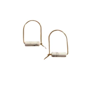 Token Howlite Arches Earrings