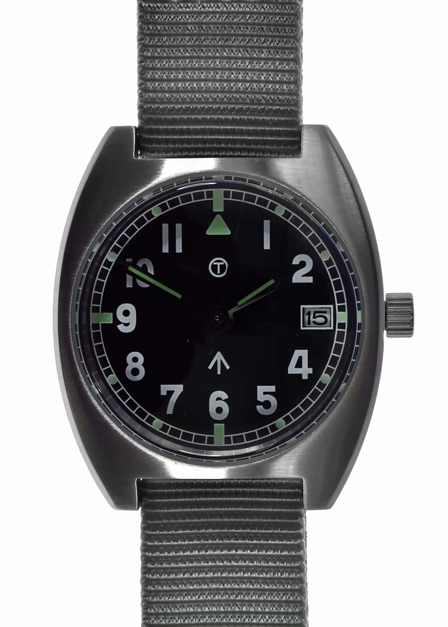 W10 1970s Pattern Automatic Military Watch with 100m / 330ft Water Resistance - Date Version