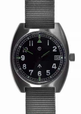 W10 1970s Pattern Automatic Military Watch with 100m / 330ft Water Resistance - Date Version