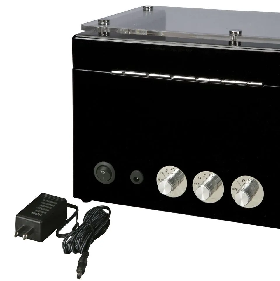 Watch Winder - Black Carbon Fiber 6