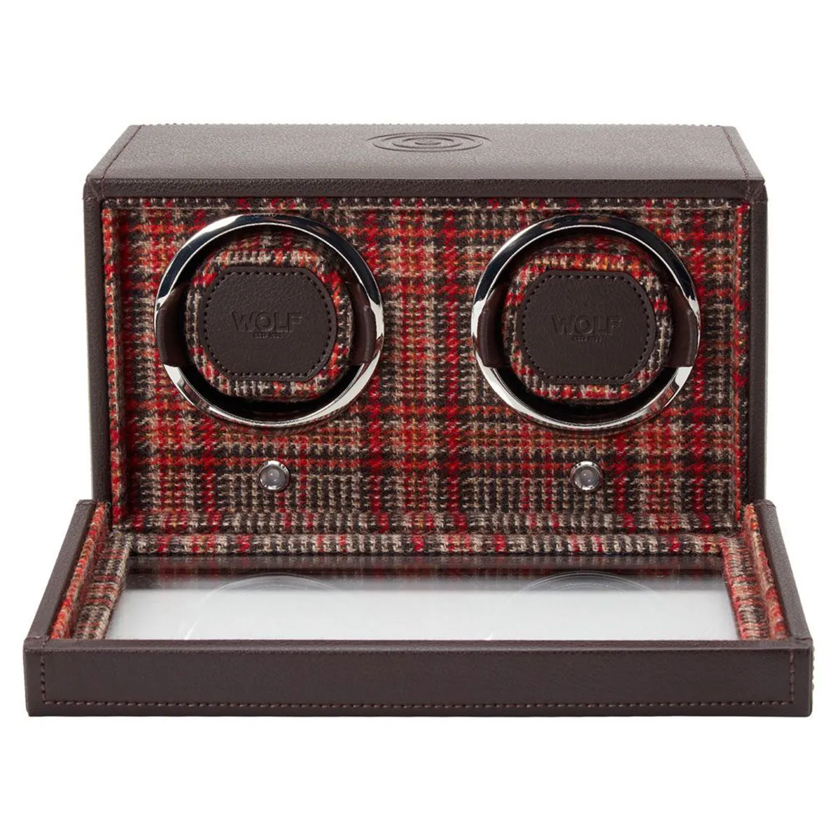 Wolf WM Brown Double Watch Winder